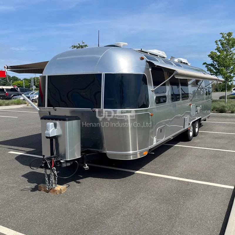 Caminhão de alimentos para venda, Ice Cream Small Trailer, Hot Dog Coffee Van, Airstream Food Trailer, Catering para venda, China Factory Made