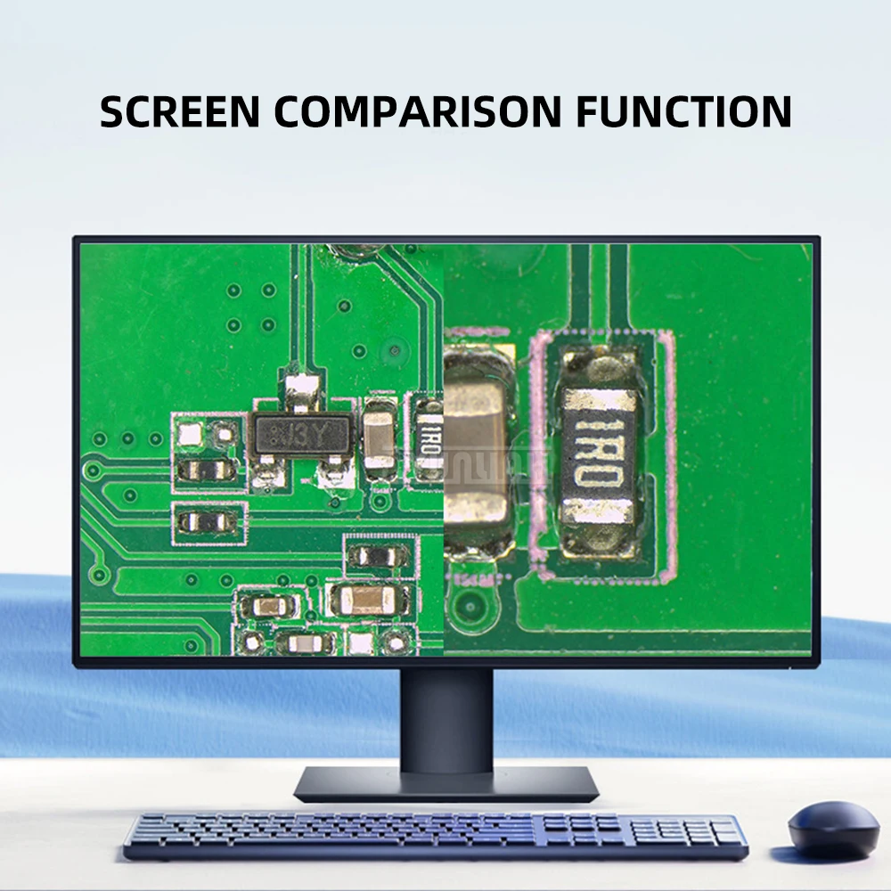 ​2MP Industrial Camera 1080P HD | USB/VGA Output for Microscope & Machine Vision | CCD Sensor with Manual Focus​