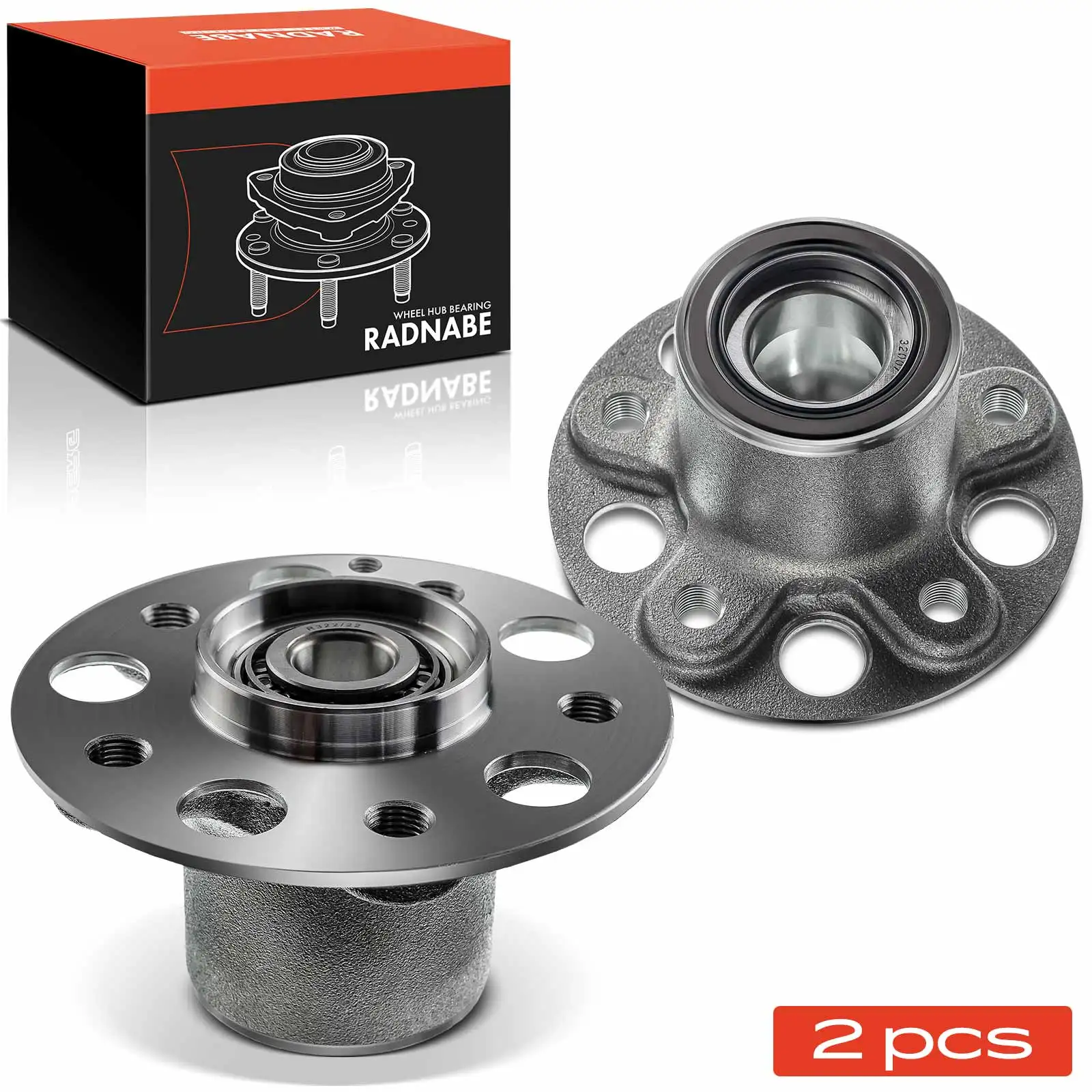 Frankberg 2x Wielnaaf Wiellagerset Vooras Beide zijden Voor Mercedes-Benz C-Klasse W204 C204 S204 A207 C207 SLK R172 A2043300625