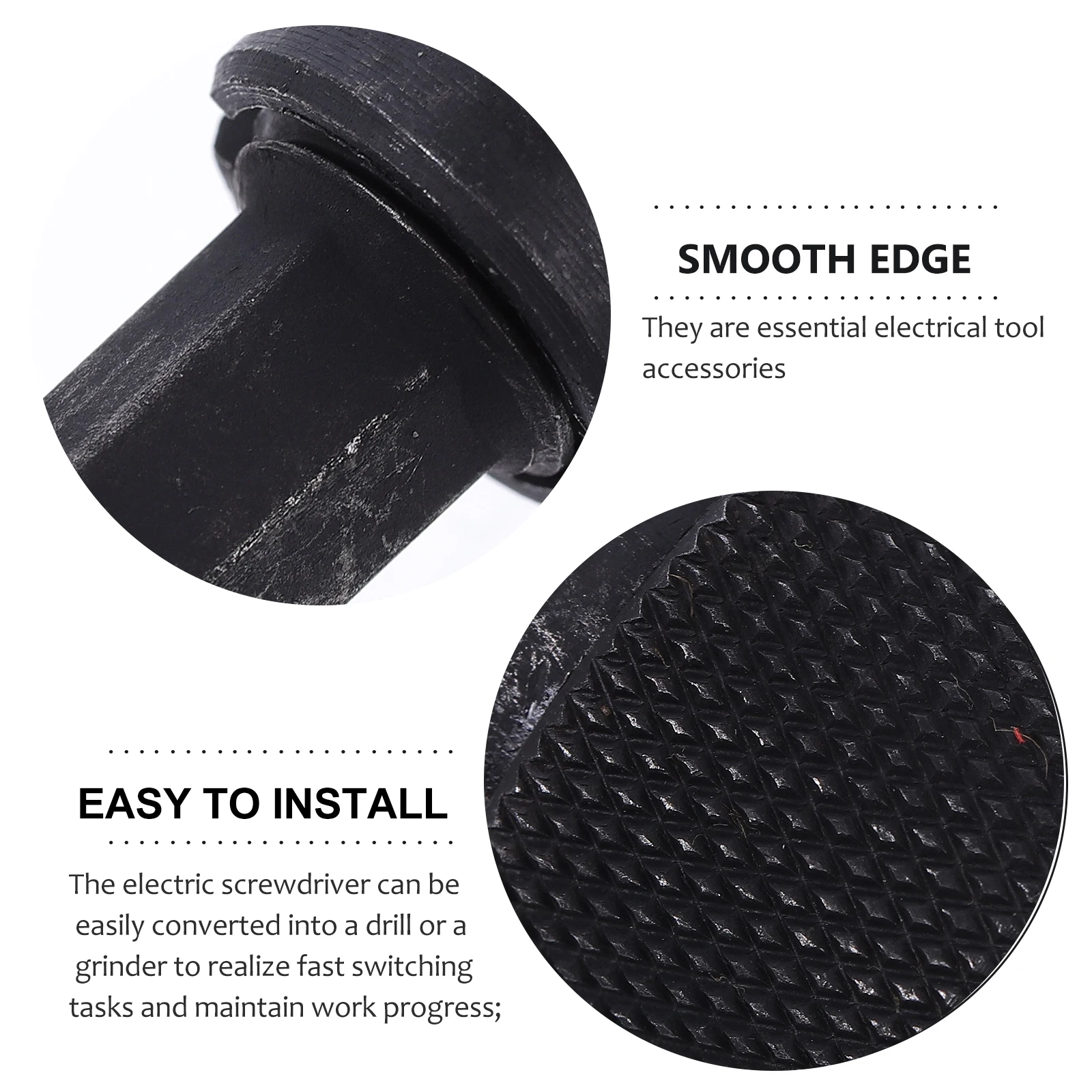 

1pc Keyless Chuck Adapter For Cordless Screwdriver Electric Hammer Accessories Metal Drill Impact Adapter Round