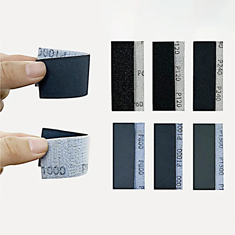 71/51PCS Micro Detail Sander Paper Kit Wet Dry Sandpaper Hand Sanding Block Metal Woodworking Polishing Abrasive Block Tools