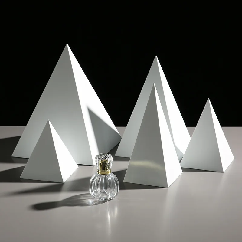 【White Series 】Photography Propscubephotography Propswhite Geometric Stereoscopic Shooting Propsposing Ornaments