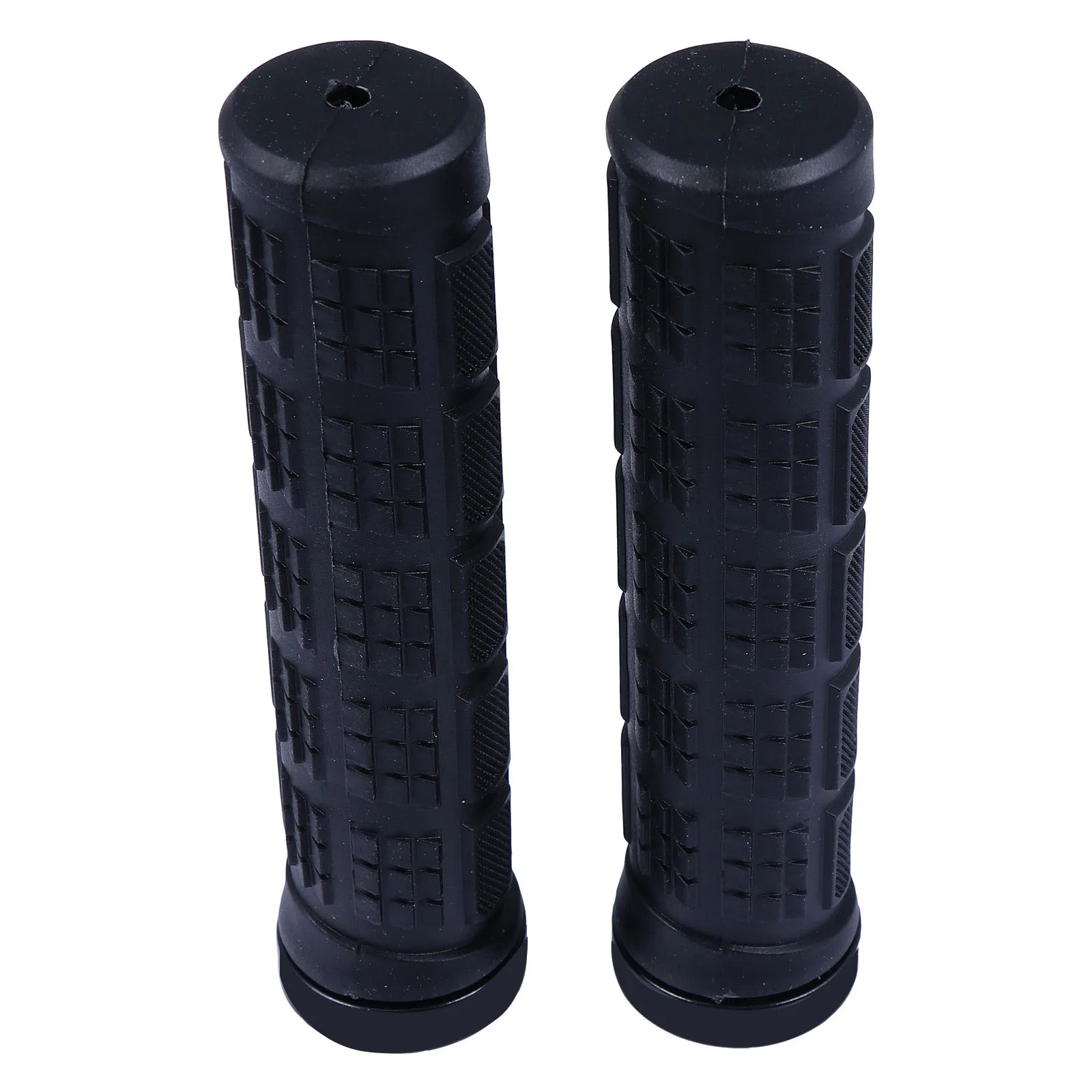 

2pcs Single Side Locking Bike Handlebar Grips Rubber Anti Slip Shockproof Ergonomic Comfortable Lightweight Cycling Handle Grip