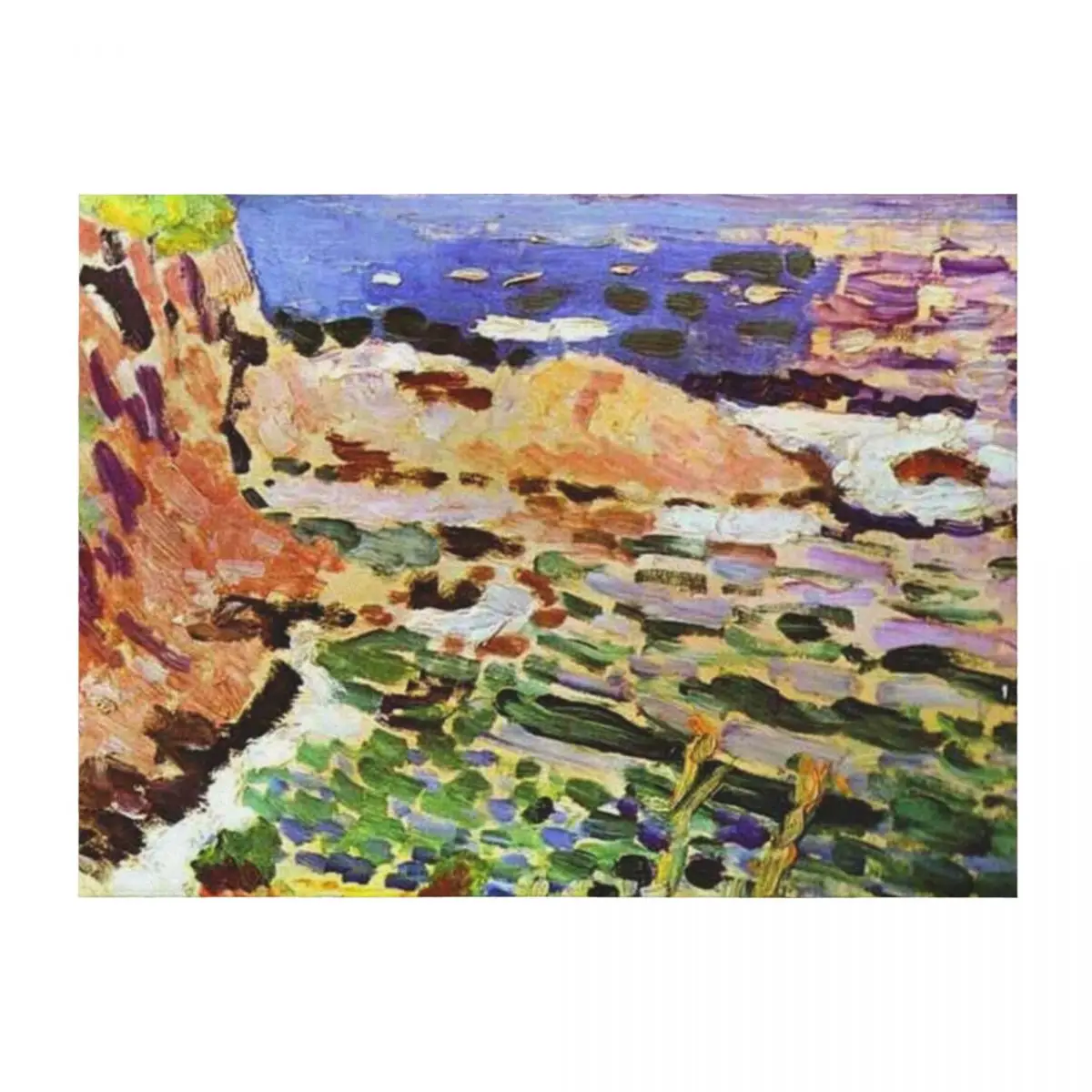 

The Moulade Matisse Throw Blanket Custom Luxury St Cute bed plaid Blankets