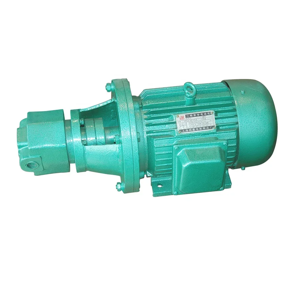 Electric Motor Driven High Pressure Hydraulic Oil Pumps Gear Pump CE Rotary Pump 1 Year Except Wearing Parts 40 Cc Gear Pump
