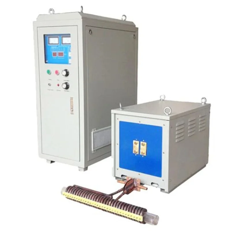 Quenching and Annealing High Frequency Induction Heater induction heating Iron Rod Induction Reheating Furnace