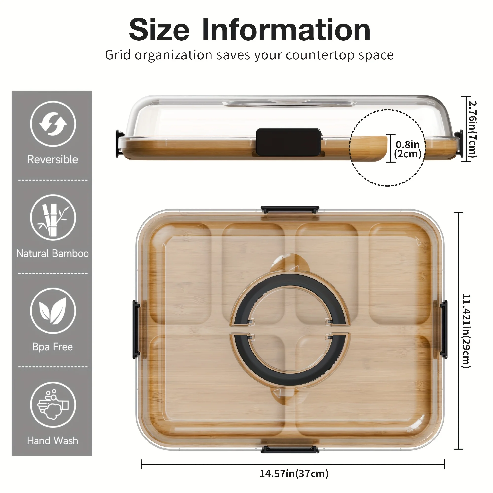 Boîte de rangement alimentaire - Meal Prep Veggie avis et prix