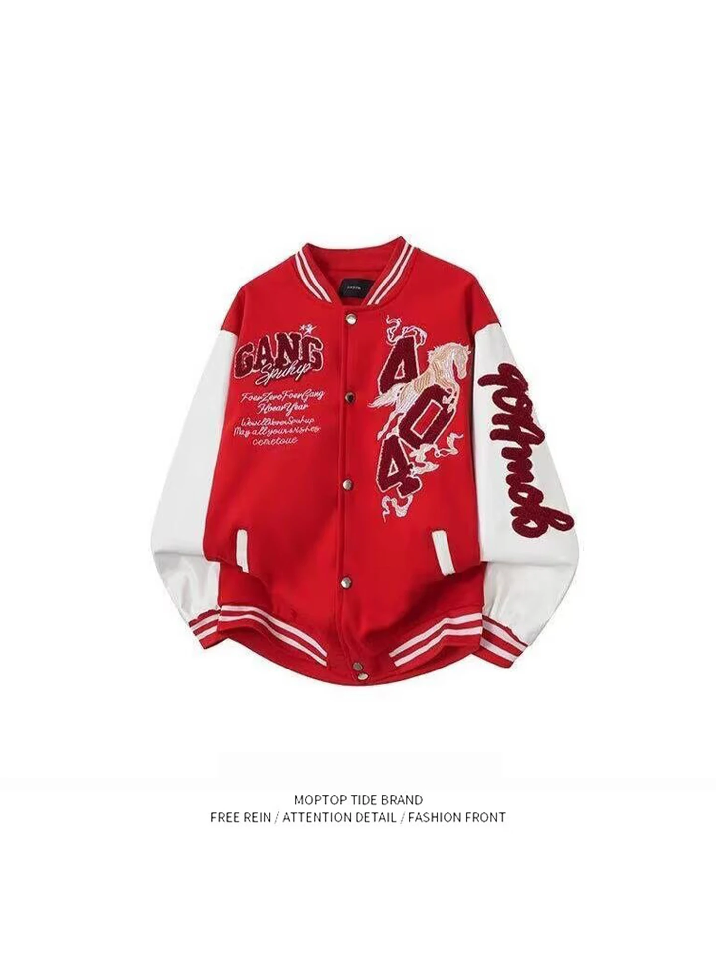 

Мужская бейсбольная куртка в американском стиле, осенне-зимняя новинка, свободный крой, комбинированная, для пар, верхняя одежда из полиэстера