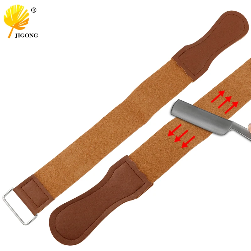 

Razor Special-purpose Abrasive Cloth Swinging Knife Double-deck Really Cowhide Scraper Cloth Genuine Leather Cut Cloth Ferrule