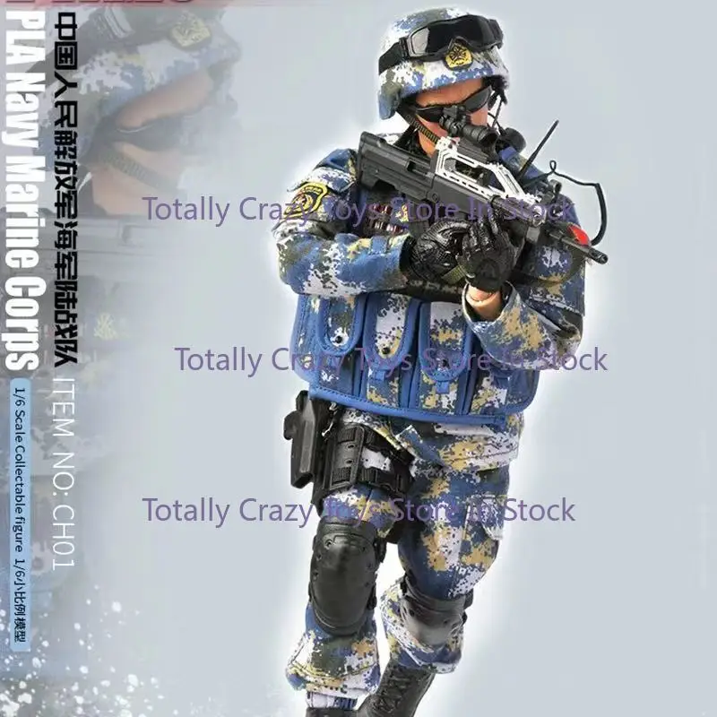 

Модель солдата китайской морской пехоты в масштабе 1/6, ручная работа, сувенир, подарок ветерану от брата-солдата.