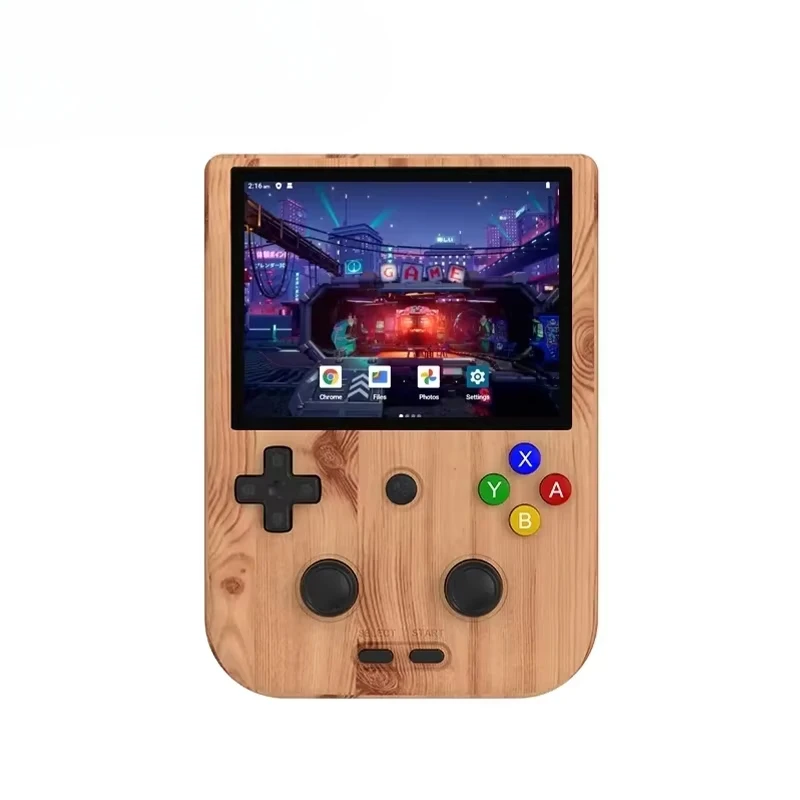 A RG405V Handheld Game Console 4inch IPS Smart Touch Screen 4GB Ram 128GB Memory Card Support Android Games For Kids