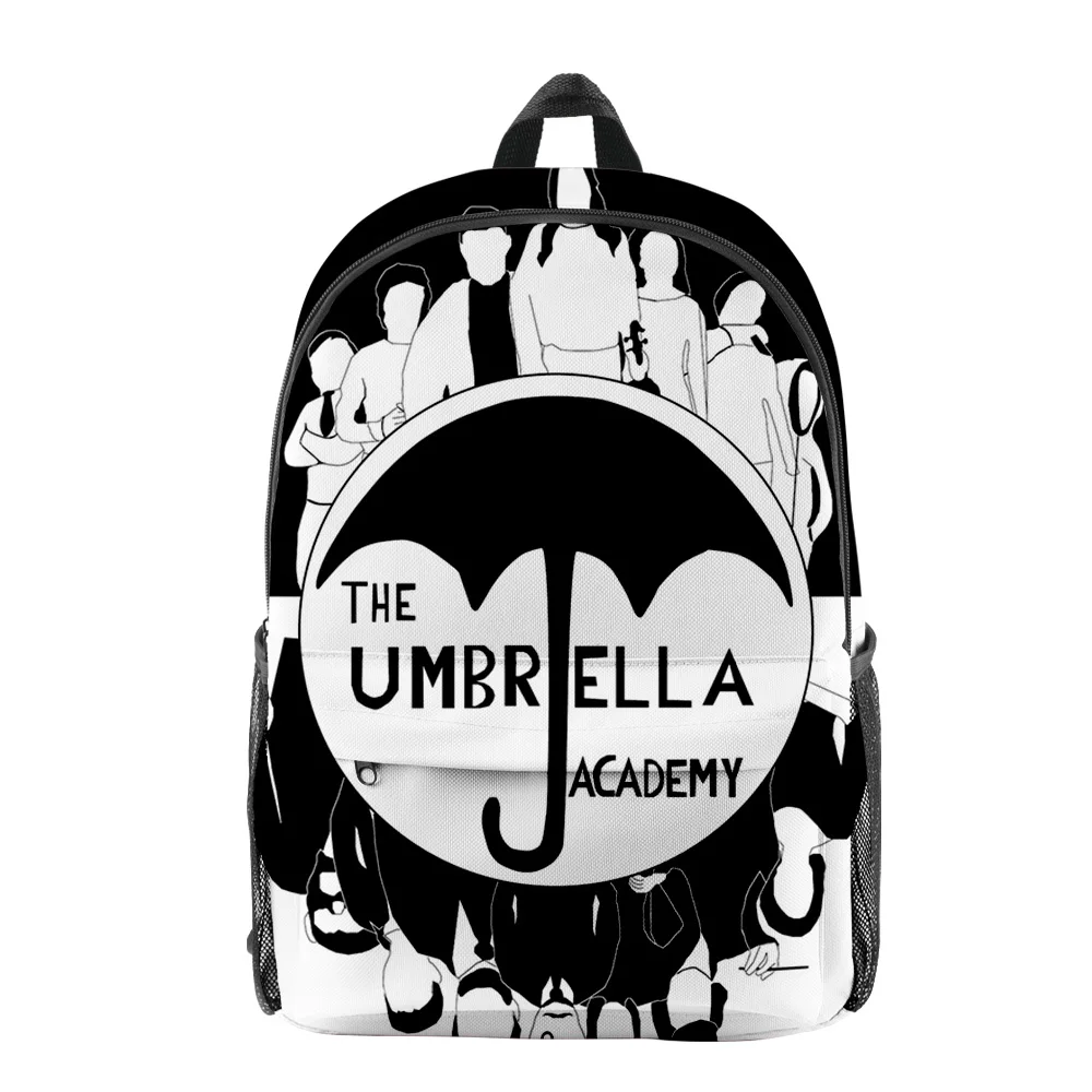 

Hip Hop Popular The Umbrella Academy pupil Bookbag Notebook Backpacks 3D Print Oxford Waterproof Boys/Girls Travel Backpacks