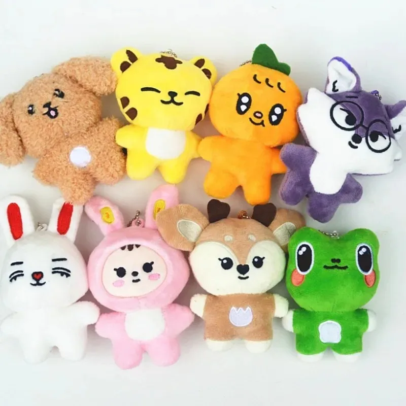 Kpop miniteen hoshi vernon dino wonwoo the8 brinquedo de pelúcia skzoo bonito plushie chaveiro kawaii coreano decoração do quarto boneca presentes