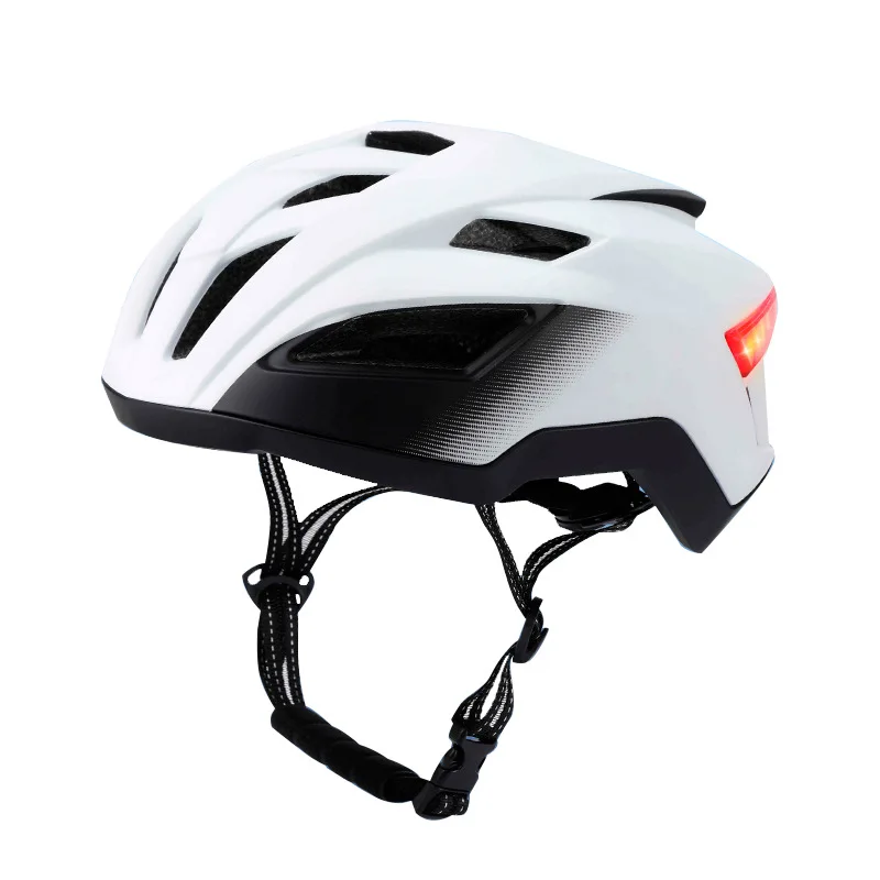 

Smart Helmet Bicycle Riding Helmet Lightweight Breathable with Tail Light Hard Hat Adult Outdoor Riding Helmet