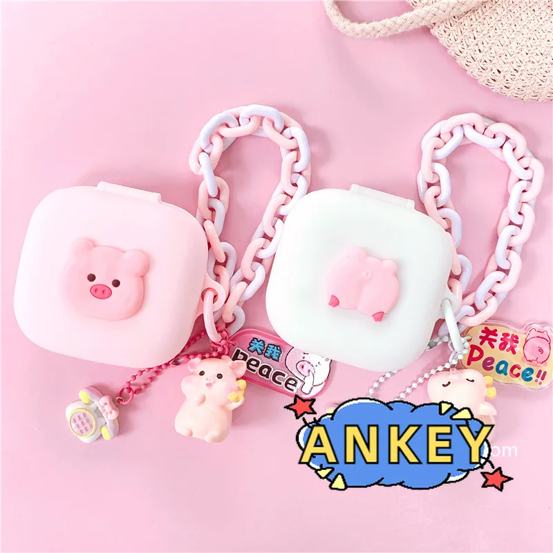 Case for Shokz OpenFit Air T910 T511 Protective Silicone Cute Cartoon Covers Wireless Earbuds Shell TWS Headphone Portable