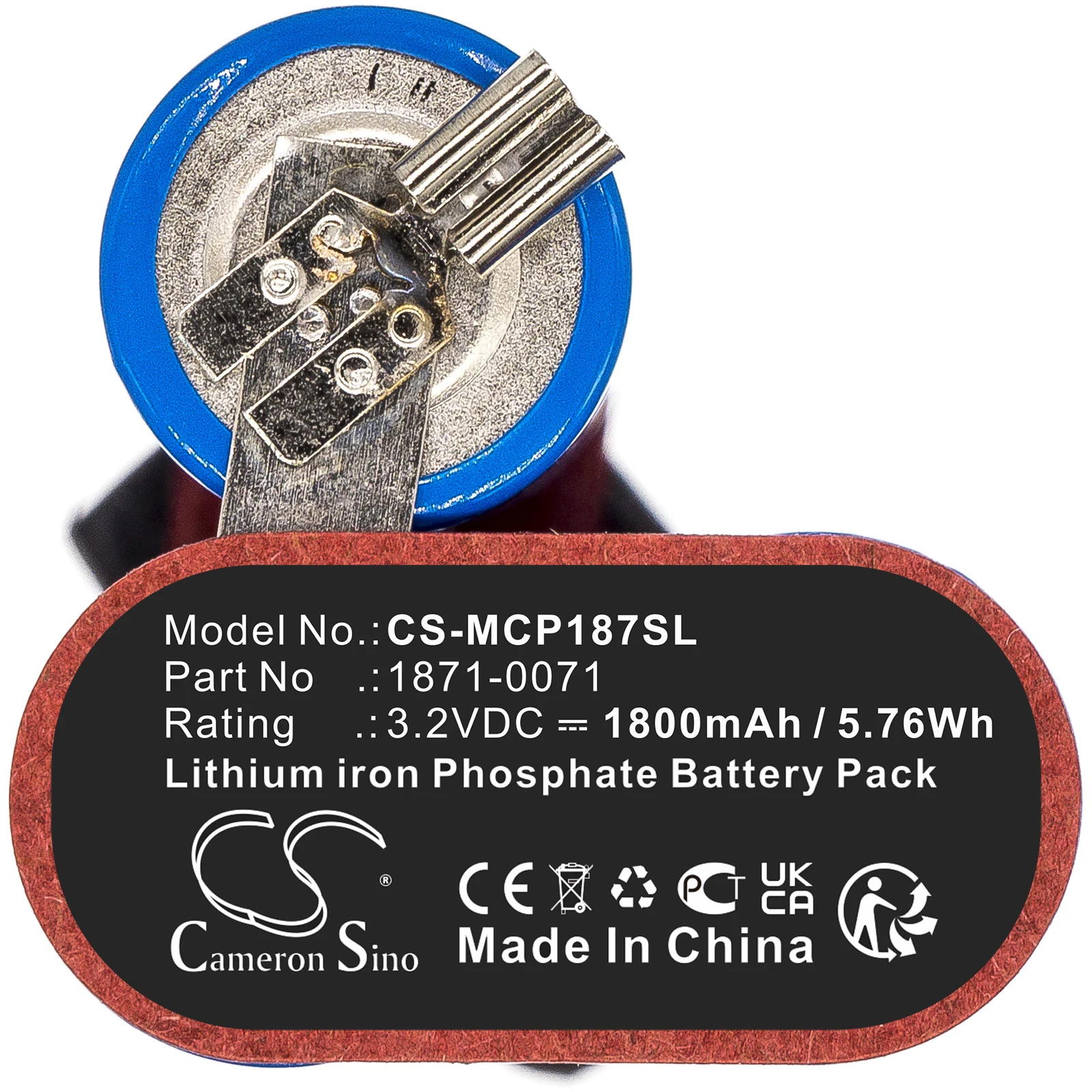 Batteria di ricambio per Ermila Bellina 3.2V/mA