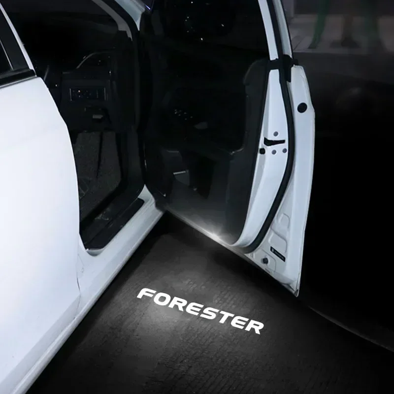 2Pcs LED Ghost Logo Projector Car Door Welcome Courtesy Shadow Light For Subaru FORESTER SG SH 2013‑2025 Exterior Accessories - view 4