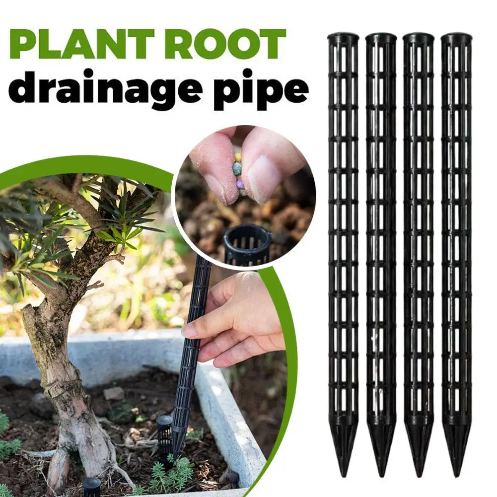 20Pcs High-quality Plant Aeration Tubes for Pots -Root Rot Prevention,Prevent Overwatering for Healthy Roots,Wet-dry Cycle Tools