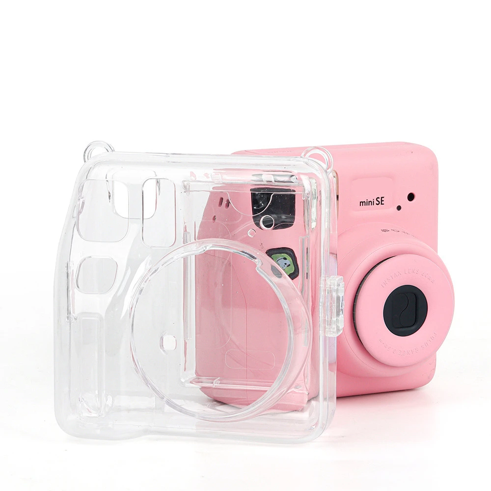 

For Instax Mini SE Camera Protective Sleeve Transparent Protective Sleeve Shockproof Dustproof Camera Protective Sleeve