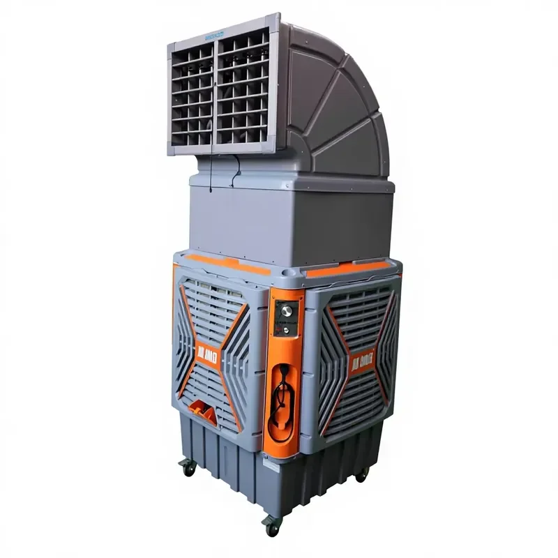 Industrial Mobile Energy Saving Low Noise Air Cooler with Increased Height and Air Outlet for Home Use