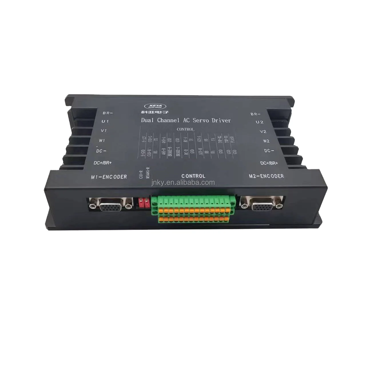 High Quality 48V 60A Servo Motor Driver Dc Motor Speed Controller RS232 CAN Open CAN 2.0 1000W Motor with Air Cooling