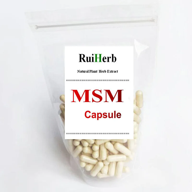 1Pack 120PCS, MSM Powder Capsule