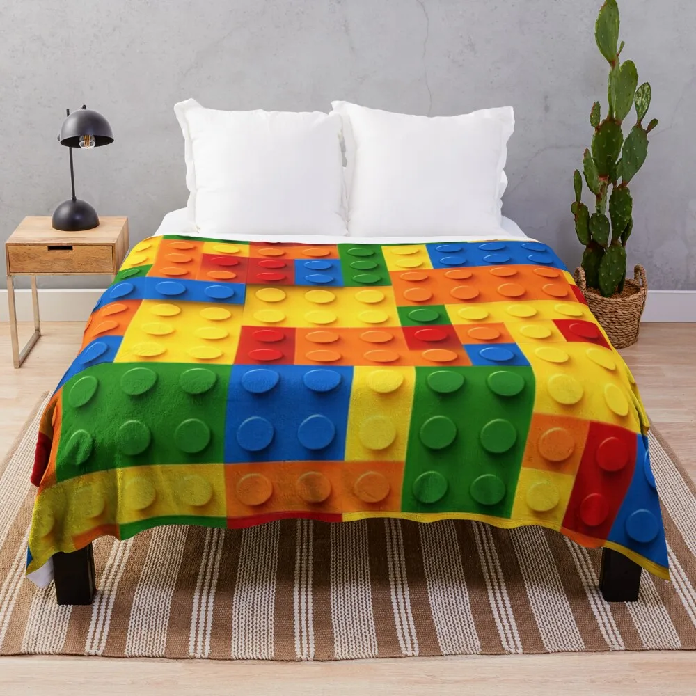 Fun games Kids toys and games - Children like to play - Construction game Throw Blanket Single Shaggy Blankets