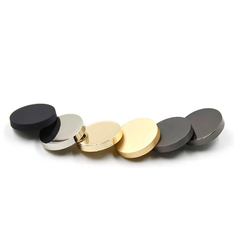 10pcs Golden Metal Shank Sewing Buttons for Craft Alloy Button Clothing DIY Women's Coat Jacket Shirt Accessories Scrapbooking