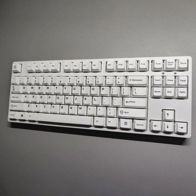 W91A 125KYS Минималисты белый английский клавиш вишневый профиль для механических клавиатур