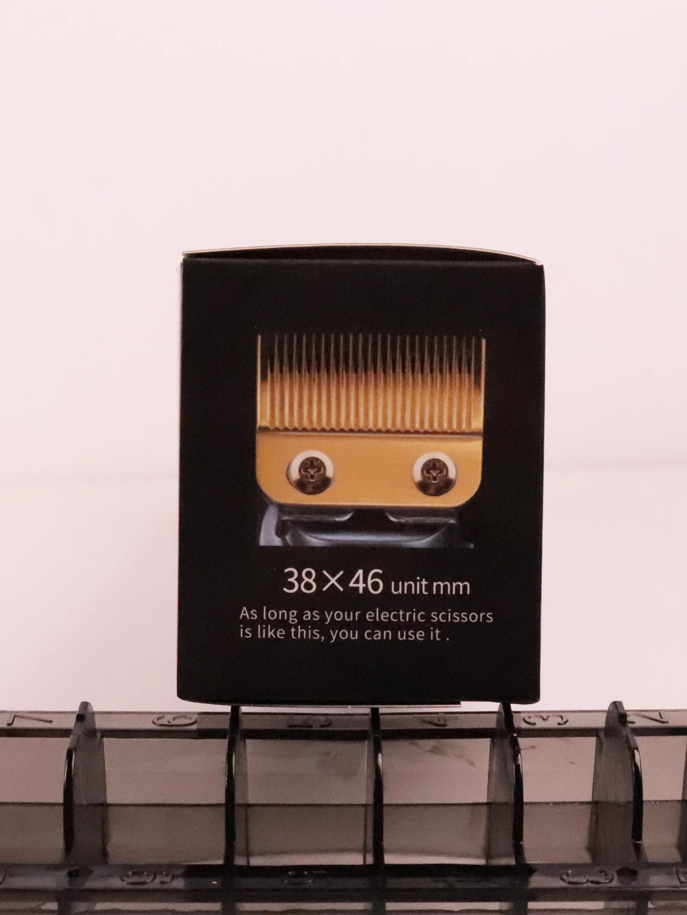 صندوق تخزين لقص الشعر مكون من 10 شبكات، صندوق تخزين لقص الشعر الكهربائي، خاص بشعر مستعار حقيقي