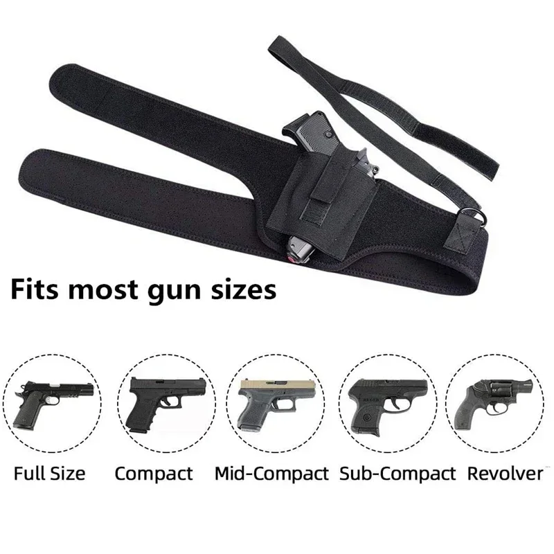 Funda de pistola oculta de hombro ajustable con extracción rápida - imagen 3