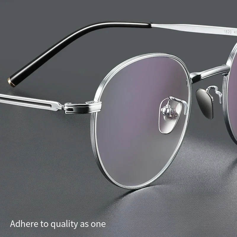 

KIZN ретро круглые очки по рецепту для мужчин и женщин, очки для близорукости, прогрессивные фотохромные очки с защитой от синего света