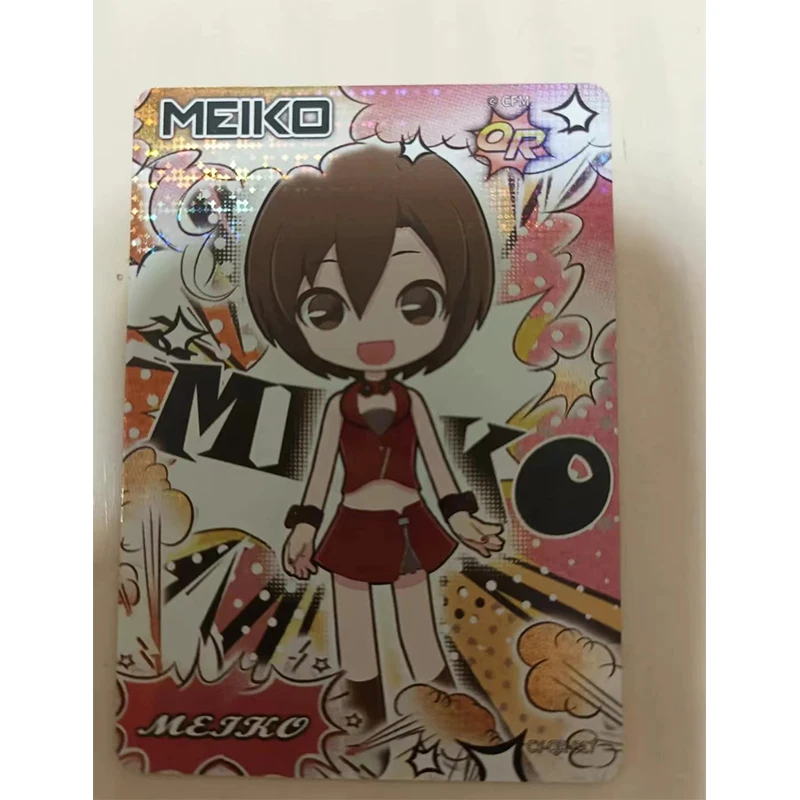 Kayou QR card 1 ~ 18 series Hatsune Miku MEIKO Christmas birthday gift Game toys rare Limited edition Collection card