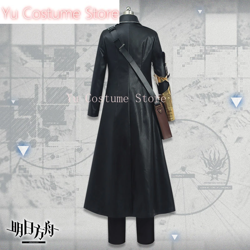 Yu Costume Anime! Arknights Mlynar Game Suit Gorgeous Handsome Uniform Cosplay Costume Halloween Carnival Party Role Play Outfit