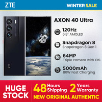 ZTE Axon 40 Ultra 5G Smartphone Aerospace Edition 18GB +1TB 6.8'' 120Hz AMOLED Screen 80W Fast Charging 64MP Camera Android 12