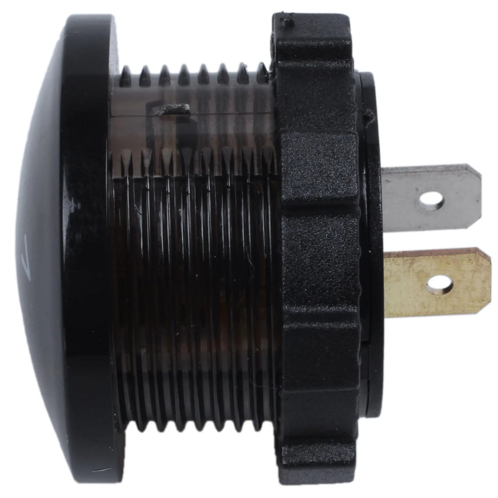 3X 12V-24V DC الفولتميتر مراقبة السيارة دراجة نارية LED الأحمر مقاوم للماء الفولتميتر الأسود