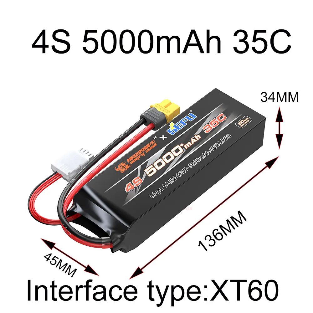 11.1V 22.2V 3S 4S 5000mAh oryginał i uaktualnienie bateria Lipo MJX Hyper Go RC samochód H8H 10208 dużej pojemności akumulatora