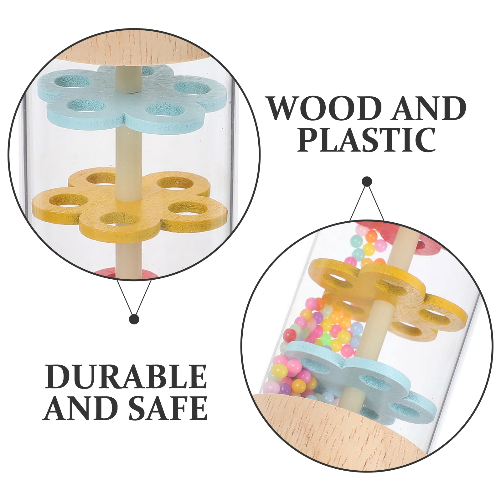 Rainmaker Orff Musical Toy Educational Toys for Kids Sound Making Plastic Instrument Toddlers