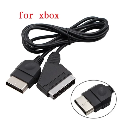1,8-метровый RGB-кабель Scart для игровых консолей PS2/PS1/PS3/SEGA Mega Drive1/MD2/DC Dreamcast/Saturn/XBOX/XBOX 360 в стиле ретро скарт купить - №1