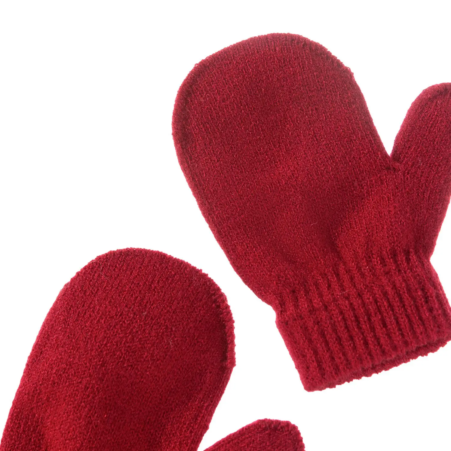 3 stks/set schattige babymuts sjaal handschoenen set effen kleur katoenen mutsen winter warme accessoires voor kinderen 0-3 jaar jongens meisjes