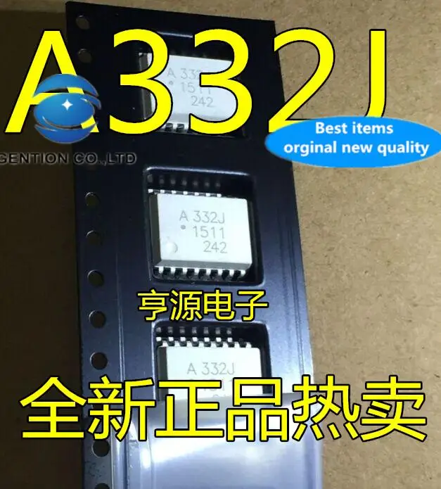 10pcs 100% orginal new in stock  HCPL-332J A332J Photocoupler SOP-16
