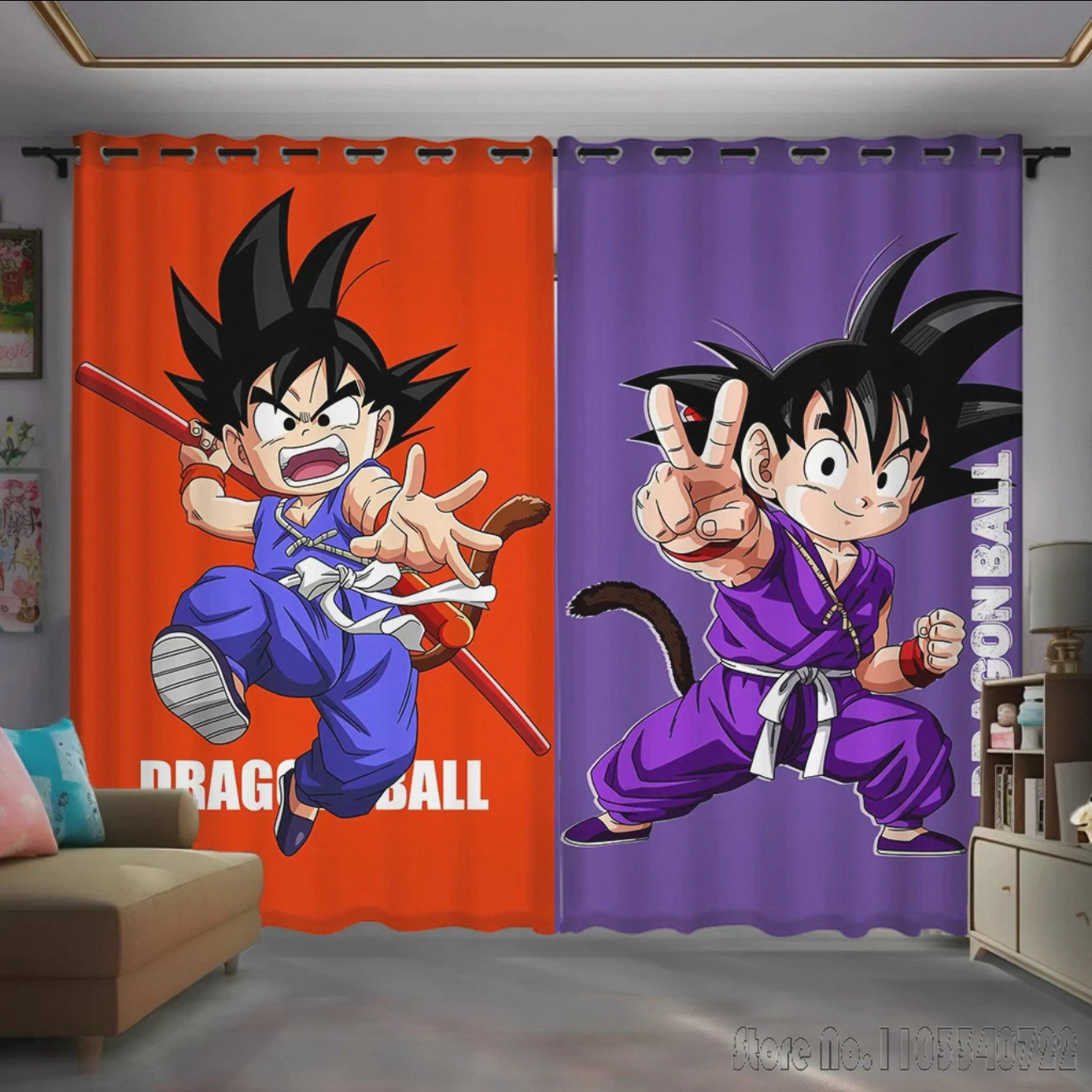 Hot Cool Anime Dragon Ball Wuk - огляд і ціна Baby Nursery Blackout Curtains
