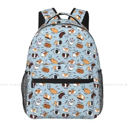 Guinea Pig Daily To Do List Backpack for Girls Boys Capybara Guinea Pig Travel Rucksack Daypack for Teenage School Laptop