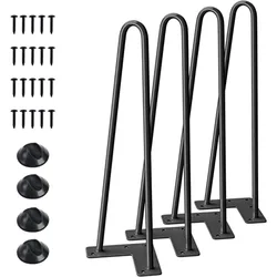 4pcs Height 40cm Legs for Furniture Metal Thickened Iron Sofa TV Cabinet Feet Bathroom Cabinet Bed Coffee Table Replacement Legs