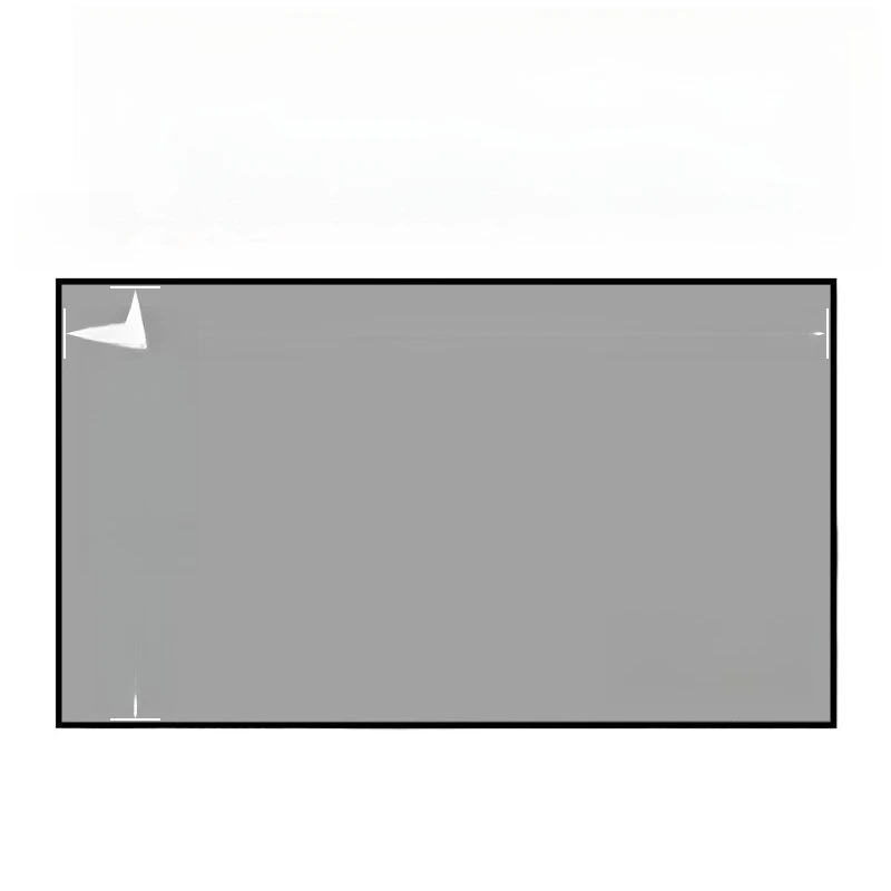 

Projector curtain, household projection screen cloth wall hanging, integrated picture frame screen anti-light projection cloth