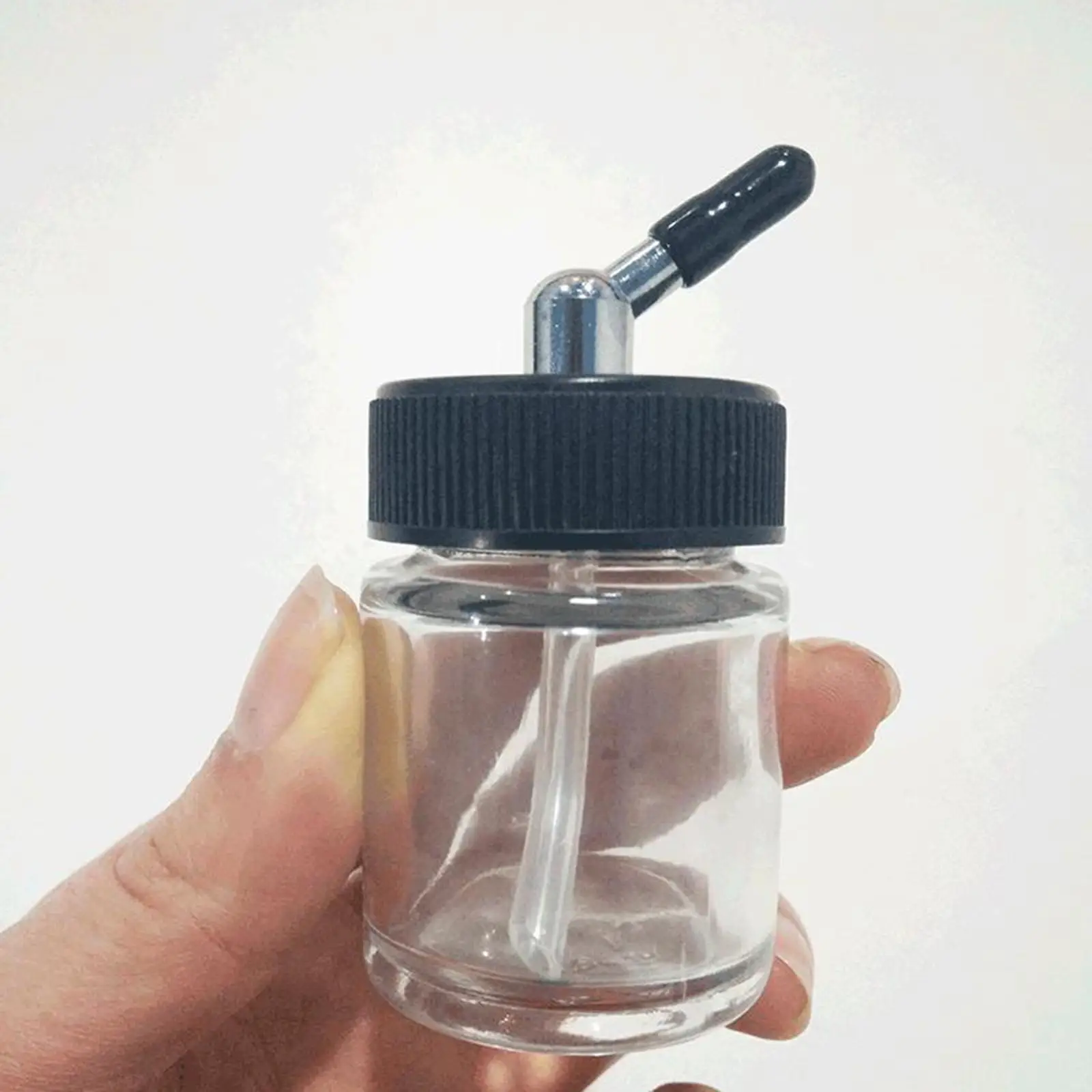 Silicone Airbrush Bottle Pour Covers 10 Pack for Siphon Paint Cups Universal Fit