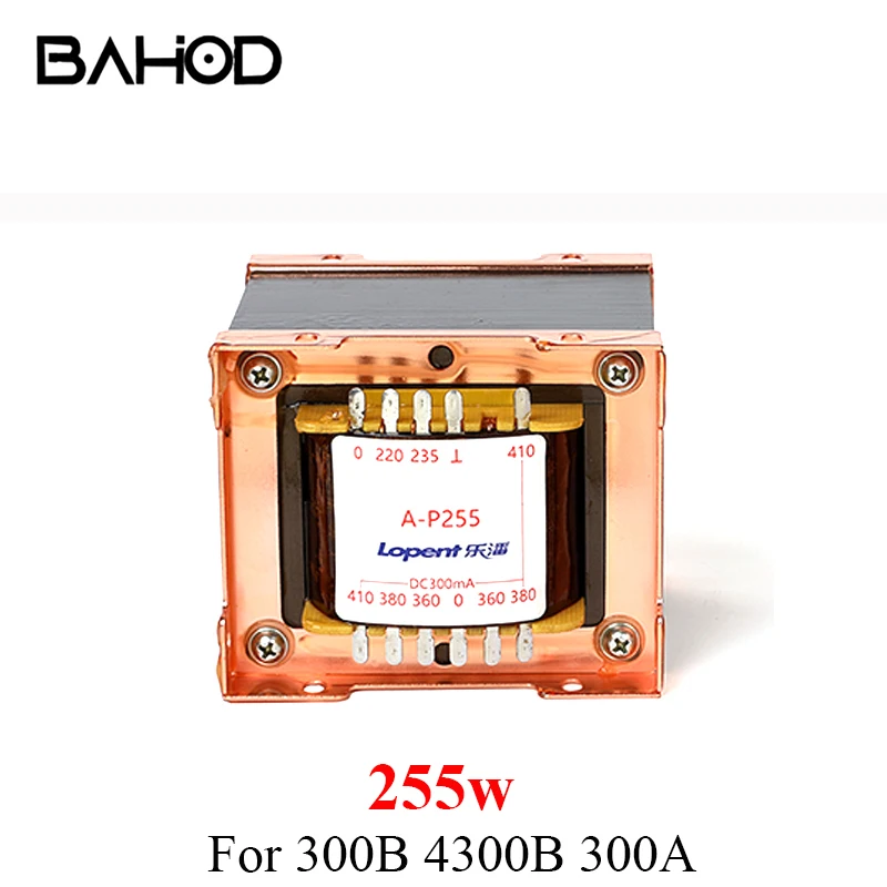 

BAHOD 255w Power Transformer for 300A 4300B 300B Vacuum Tube Amplifier