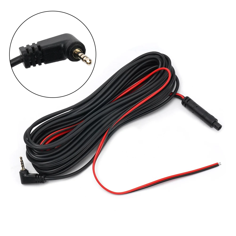 10m 32 8ft Extension Cable 5 Pin 2 5mm Wire for Car DVR Backup Rear View Camera Compatible with Vehicle Power Outlet 12V 24V