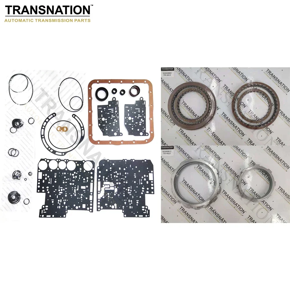 

TW-40LS TW40LS Auto Transmission Master Rebuild Kit Overhaul Fit For GEELY 2012-UP Car Accessories Transnation Gearbox Parts