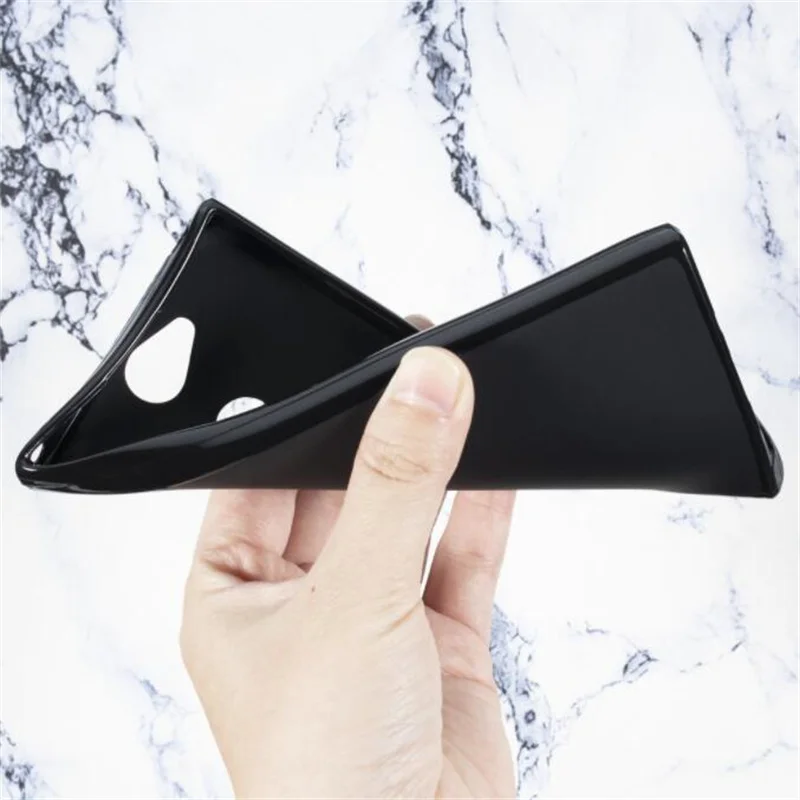 Case Soft Ultra Thin Silicone Black TPU Case Cover For Sony Xperia XA2 H3113 H3123 H3133 H4113 H4133 Silicone Phone Cover